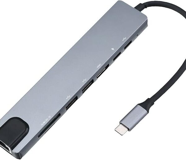 Type C 8 in 1 adapter