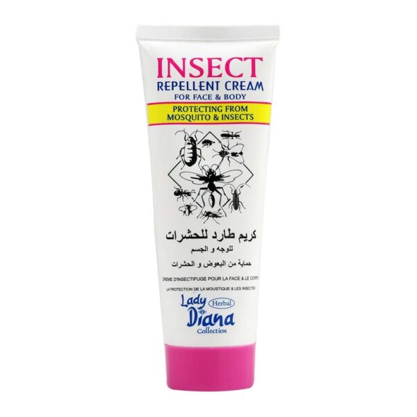 Lady Diana Face and Body Repelent Cream for Protection Against Insects