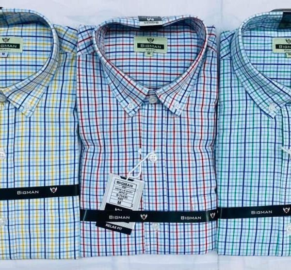 BIG MAN LONG SLEEVES SHIRT M SIZE