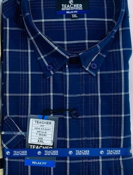 TEACHER SHORT SLEVEES SHIRT XLSIZE