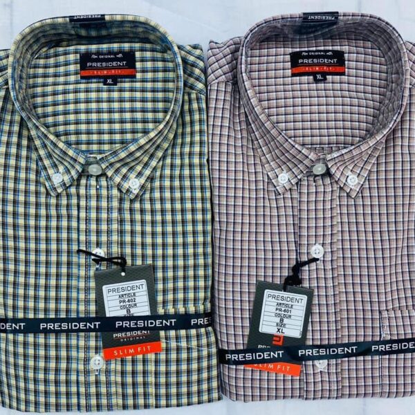 PRESIDENT LONG SLEVEES SHIRT XL SIZE
